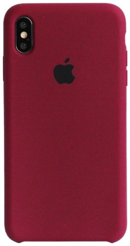 Чехол Для Apple iPhone Xs бордовый купить,960