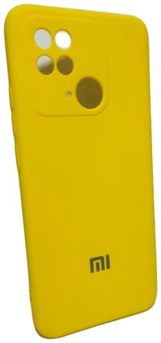Чехол Для Xiaomi Redmi 10C желтый купить,720