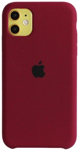 Чехол Для Apple iPhone 11 бордовый купить,991