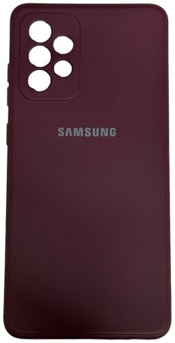 Чехол Для Samsung Galaxy A72 бордовый купить,586