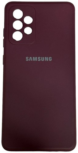 Чехол Для Samsung Galaxy A72 бордовый купить,586