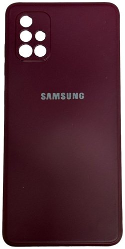 Чехол Для Samsung Galaxy A71 бордовый купить,900