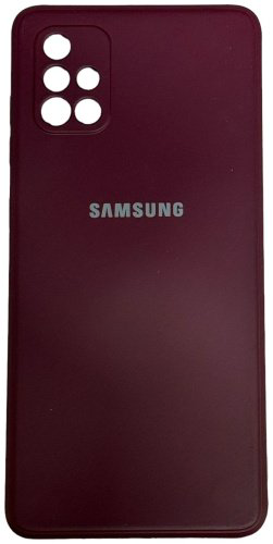 Чехол Для Samsung Galaxy A71 бордовый купить,900