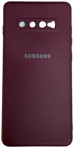 Чехол Для Samsung Galaxy S10+ бордовый купить,900