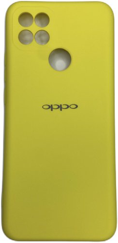 Чехол Для OPPO A15, A15S желтый купить,900