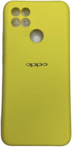 Чехол Для OPPO A15, A15S желтый купить,900