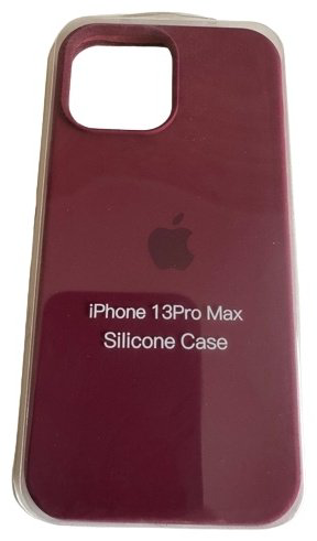 Чехол Для Apple iPhone 13 Pro Max бордовый купить,470