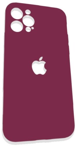 Чехол Silicone Case для iPhone 13 Pro Max бордовый