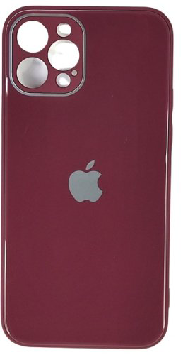 Чехол Для Apple iPhone 12 Pro бордовый