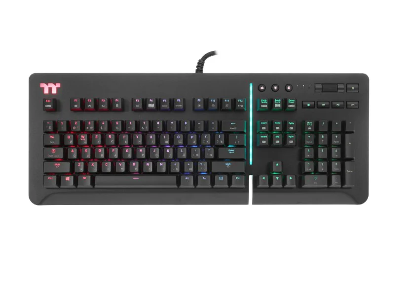 Клавиатура Thermaltake Level 20 RGB KB-LVT-SSBRRU-01 Black купить,NaN