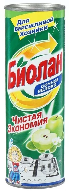Порошок чистящий Биолан сочное яблоко 0.4 кг - ForteMarket Порошок чистящий Биолан сочное яблоко 0.4 кг купить,NaN
