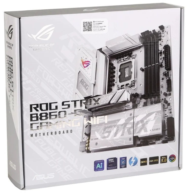Материнская плата ASUS ROG Strix B860-G Gaming WiFi купить,NaN