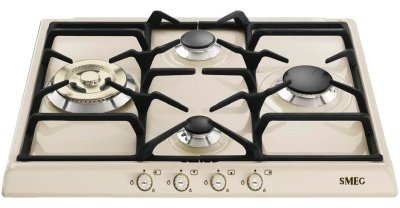 Варочная поверхность Smeg SR764PO бежевый купить,NaN