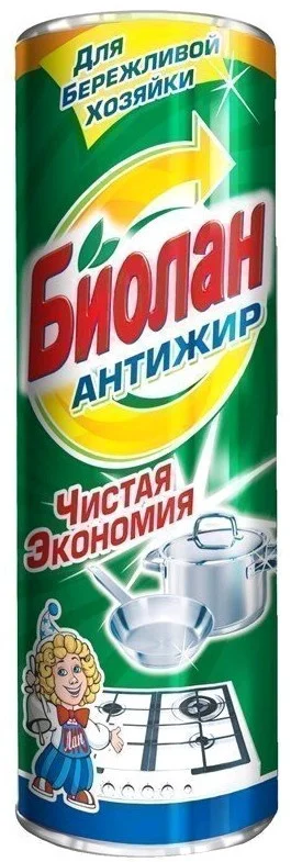 Порошок чистящий Биолан Антижир 0.4 кг купить,NaN