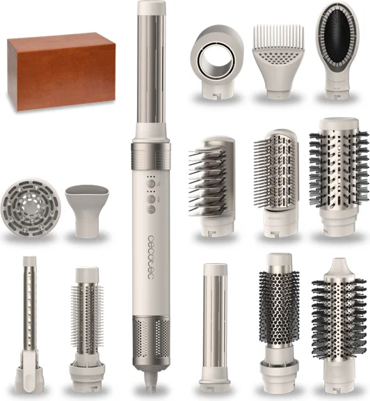 Стайлер Cecotec Bamba Ceramic Care Air Glam бежевый