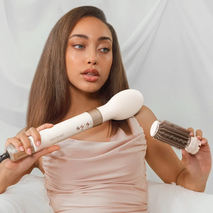 Стайлер Cecotec Bamba Ceramic Care Air Glam бежевый