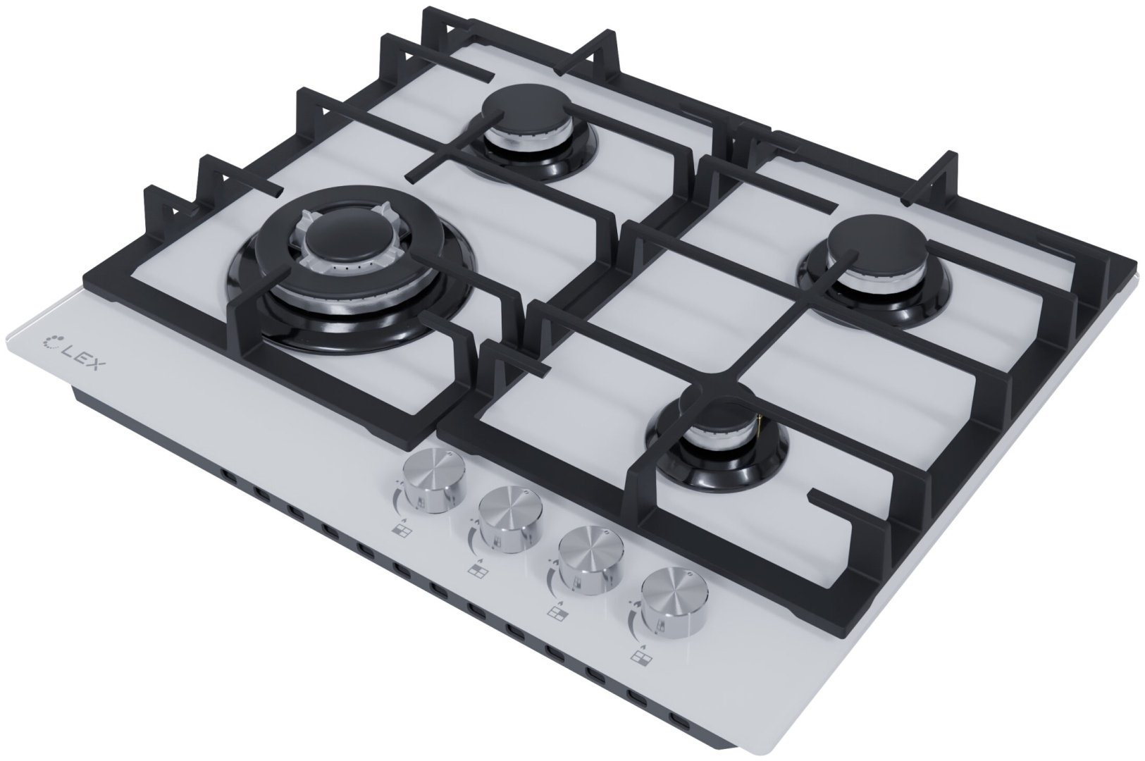 Варочная поверхность LEX GVG 645 WH белый купить,NaN