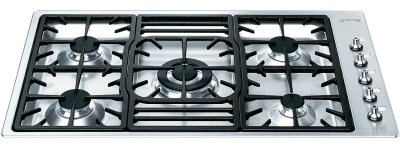 Варочная поверхность Smeg PGF95 серебристый купить,NaN