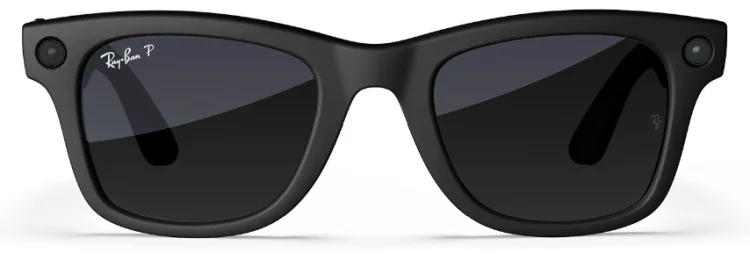 Смарт-очки Ray-Ban Meta Wayfarer Gen 2 Polar Gradient Graphite L (53-22) RW4012 601ST3-53 80562