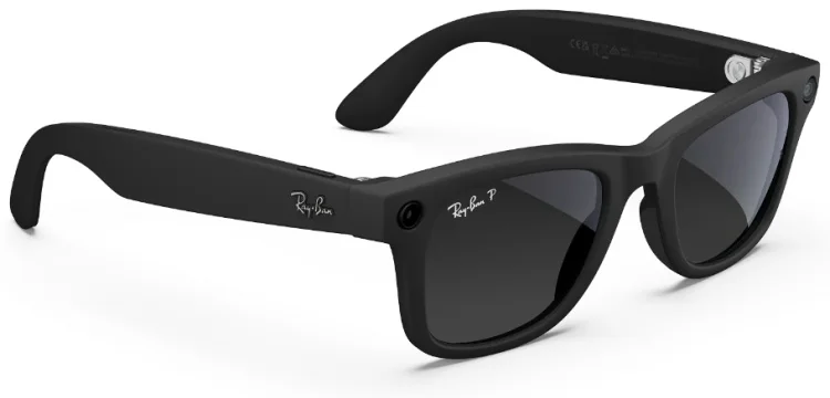 Смарт-очки Ray-Ban Meta Wayfarer Gen 2 Polar Gradient Graphite L (53-22) RW4012 601ST3-53 80562