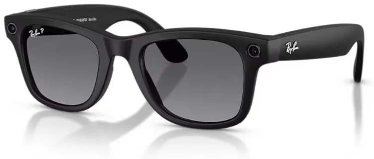 Смарт-очки Ray-Ban Meta Wayfarer Gen 2 Polar Gradient Graphite L (53-22) RW4012 601ST3-53 80562