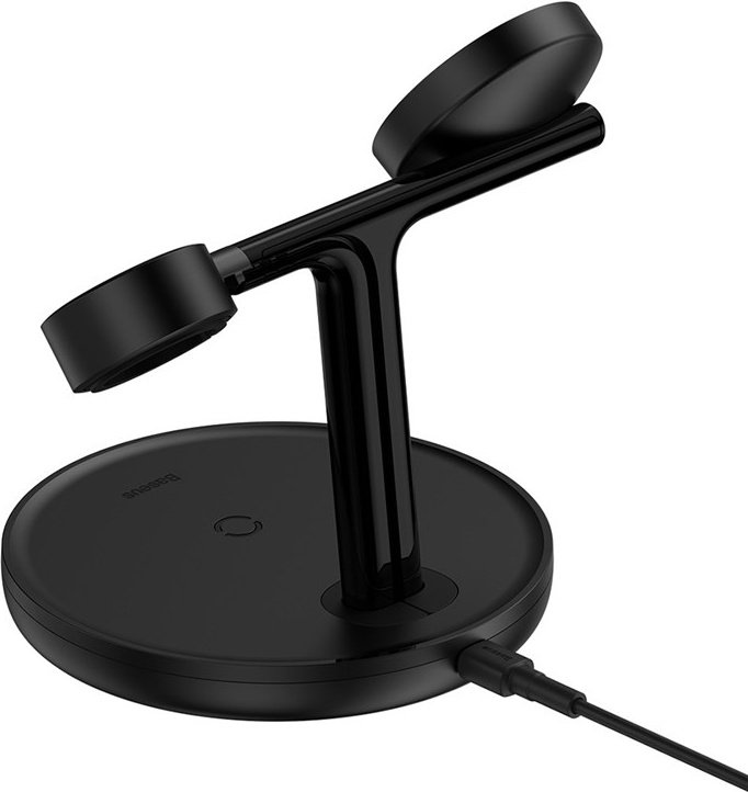 Зарядное устройство Baseus Swan WXTE000101 черный купить,NaN