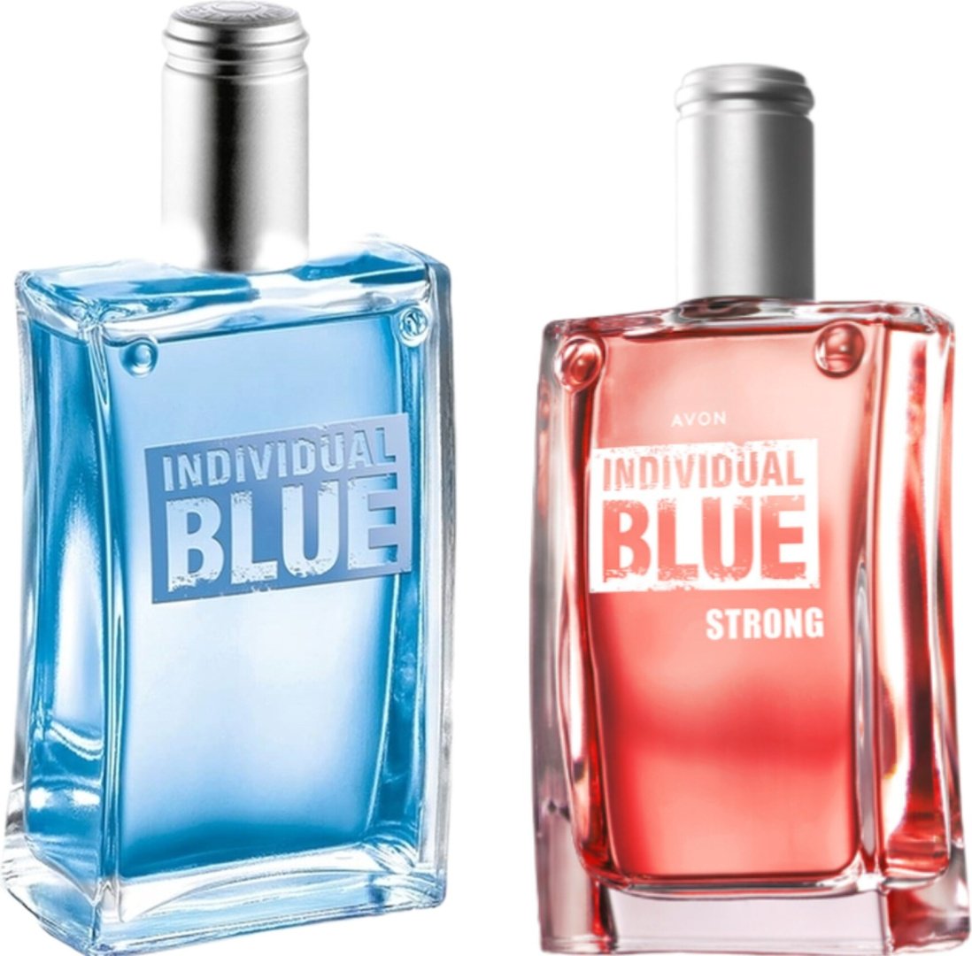 Avon Individual Blue, Individual Blue Strong парфюмерный набор 100 мл, для мужчин купить,8471