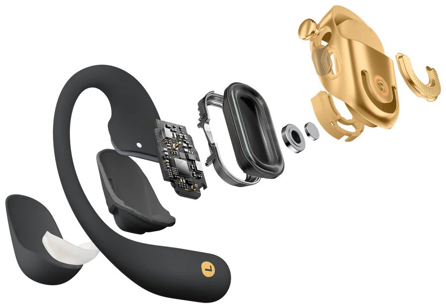 Наушники Shokz OpenFit 2+ HYROX Edition черный купить,NaN