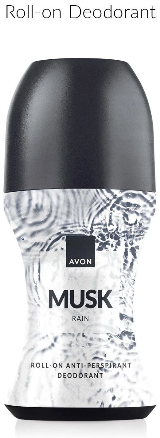 Avon Musk rain дезодорант-антиперспирант для мужчин 50 мл купить,1399