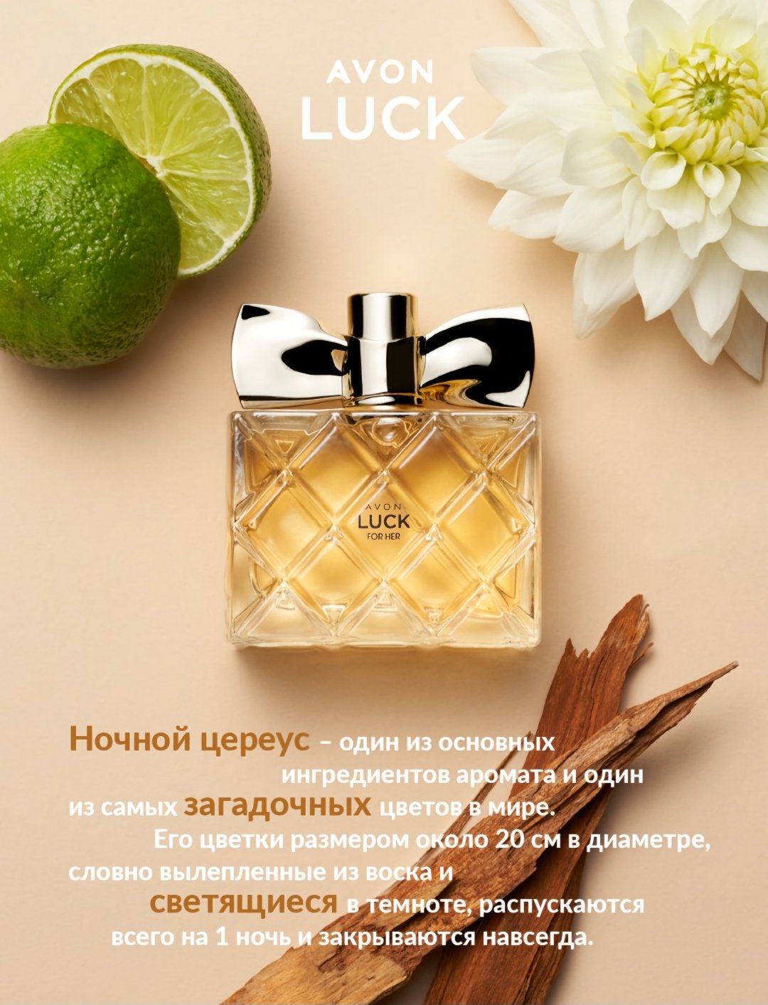 Avon Luck for Her парфюмерная вода EDP 50 мл, для женщин - ForteMarket Avon Luck for Her парфюмерная вода EDP 50 мл, для женщин купить,7199