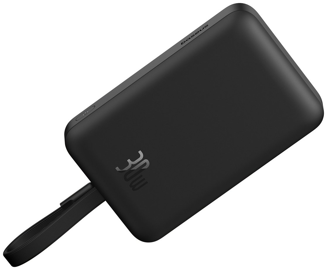 Внешний аккумулятор Baseus Magnetic Mini 2C+Qi 30W (MagSafe) P1002210B113-00 10000 мАч черный купить,NaN
