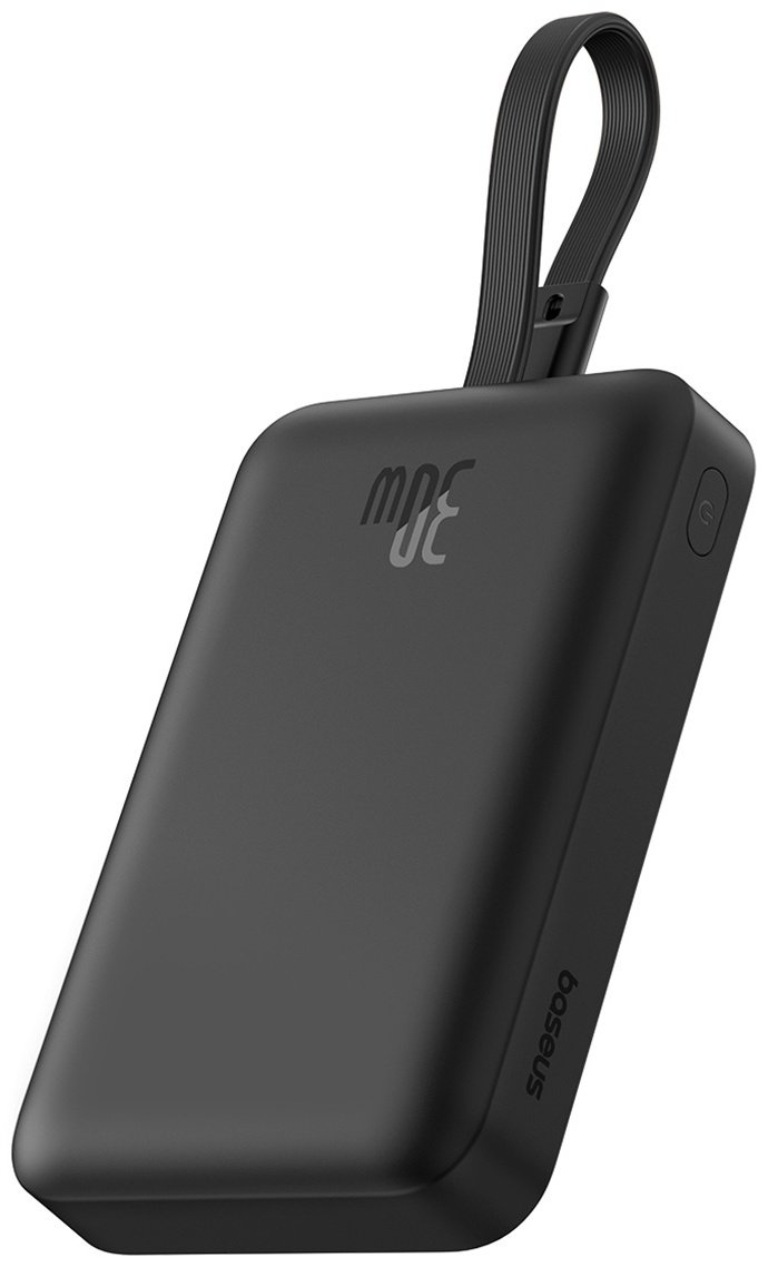 Внешний аккумулятор Baseus Magnetic Mini 2C+Qi 30W (MagSafe) P1002210B113-00 10000 мАч черный купить,NaN