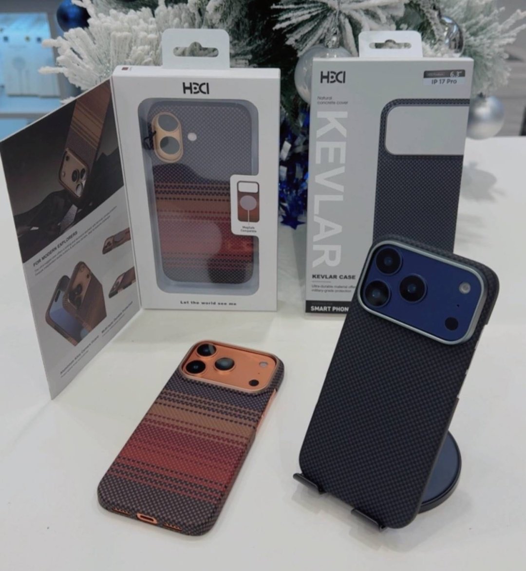 Чехол KEVLAR для Apple iPhone 17 Pro черный купить,NaN