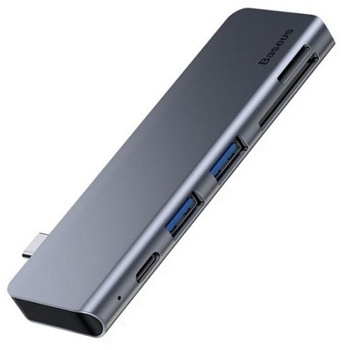 Док-станция Baseus Harmonica CAHUB-K0G серый купить,NaN