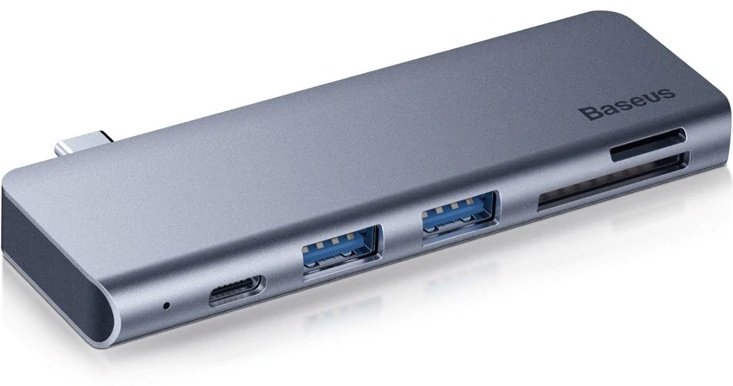 Док-станция Baseus Harmonica CAHUB-K0G серый купить,NaN