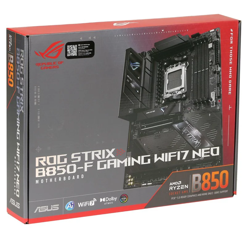 Материнская плата Asus ROG Strix B850-F Gaming WIFI7 Neo 90MB1NX0-M0EAY0