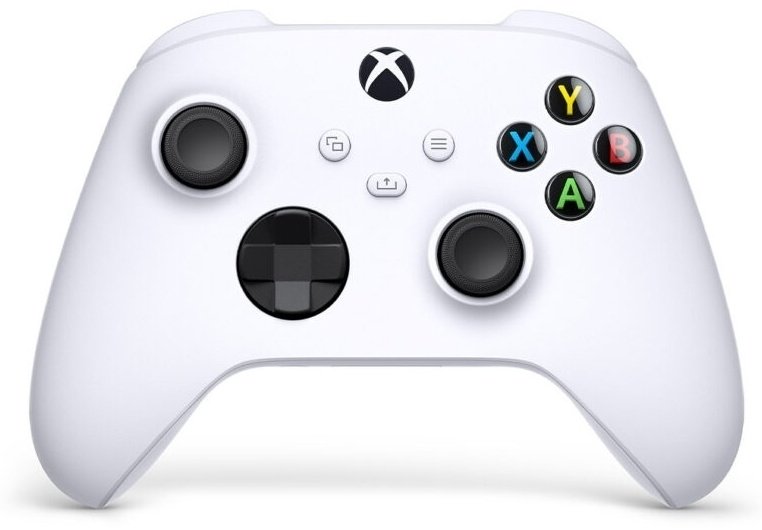Игровой контроллер Microsoft Xbox QAT-00003 белый купить,NaN