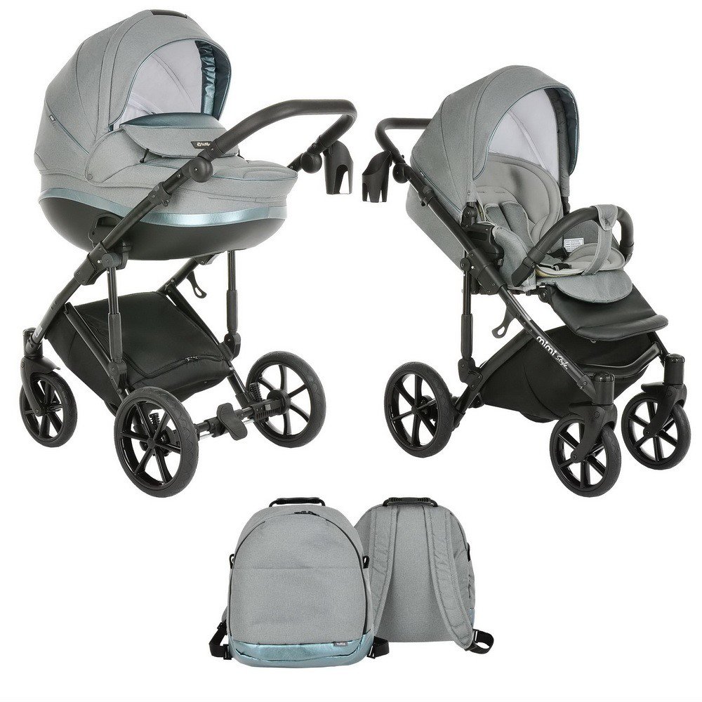 Коляска  2в1 Tutis Mimi Style 2021 063 Turquoise  купить,NaN
