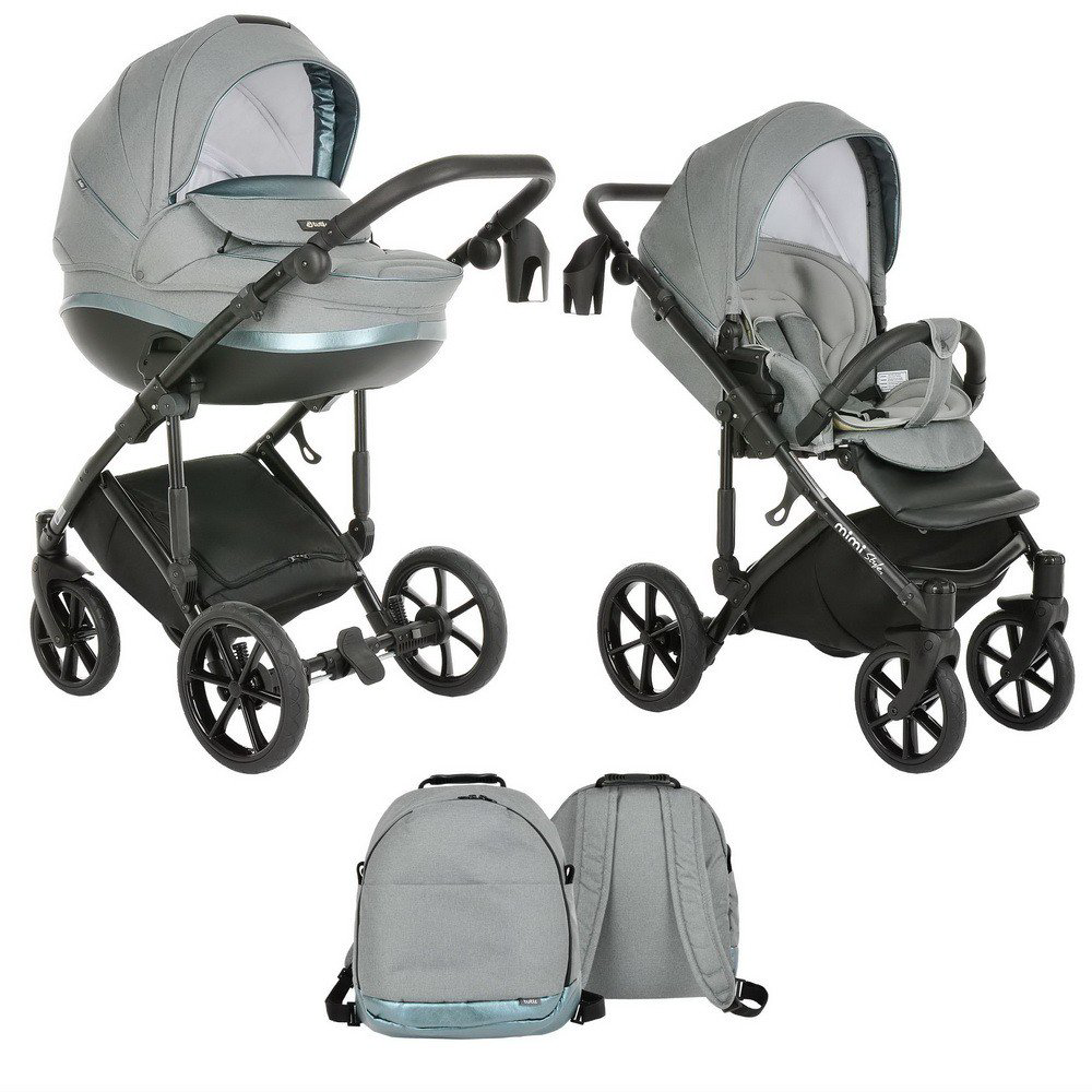 Коляска  2в1 Tutis Mimi Style 2021 063 Turquoise  купить,NaN