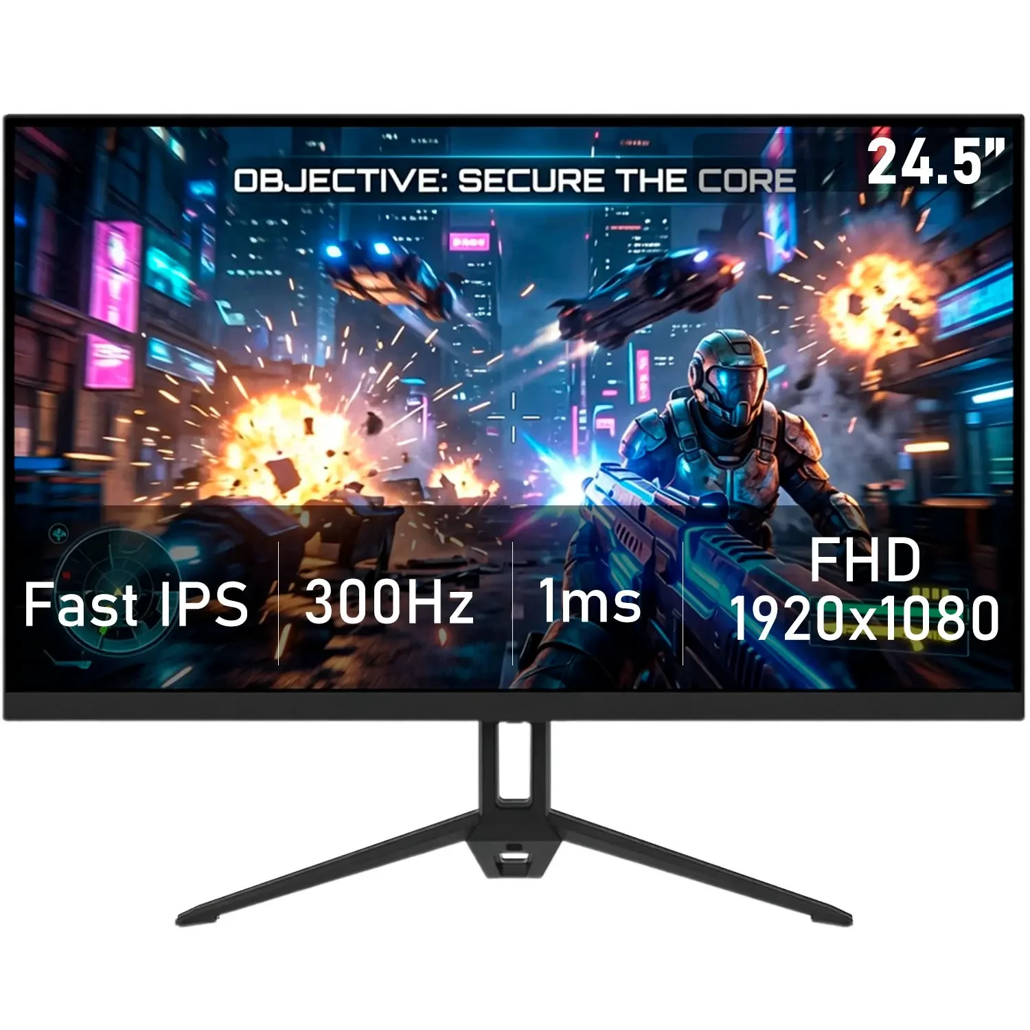 Монитор Sanc M2553FSH 24.5" Black