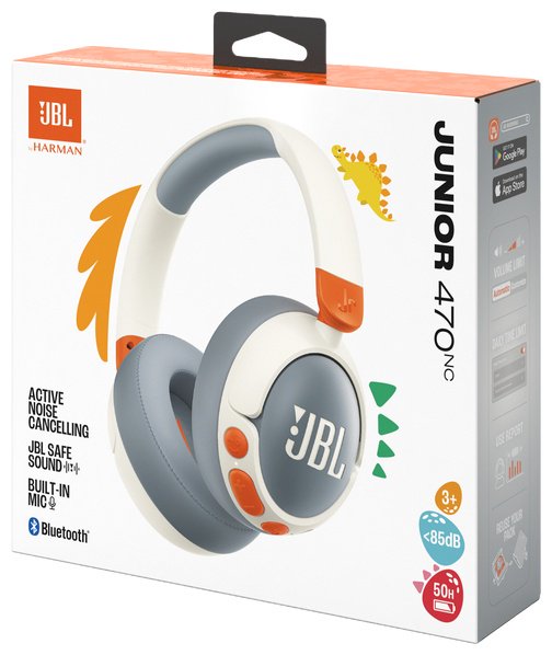 Наушники JBL JR470NC белый купить,NaN