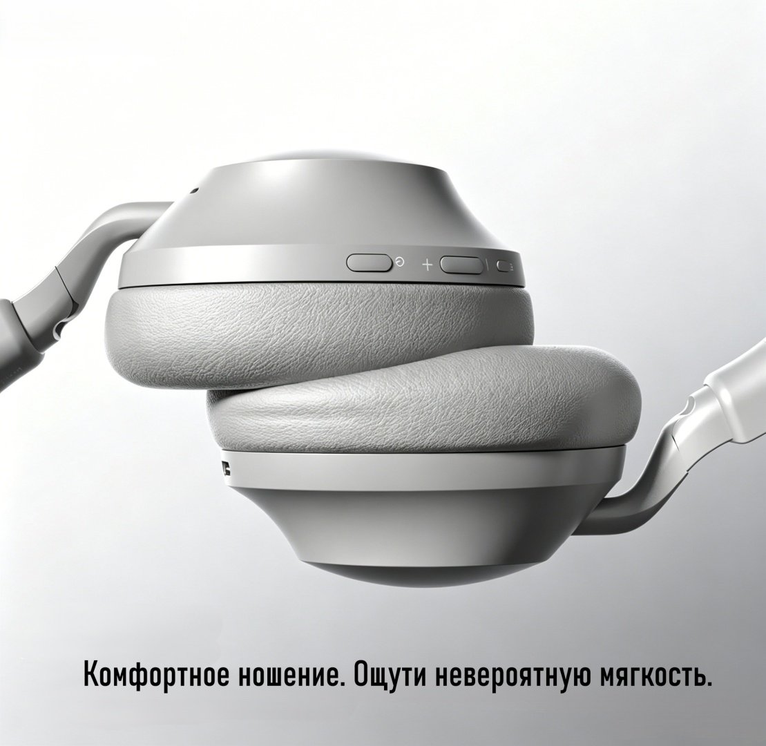 Наушники Remax RB-950HB Наушники с ANC черный купить,NaN