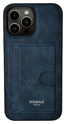 Чехол MOBAX для Apple iPhone 14 Pro Max синий купить,NaN
