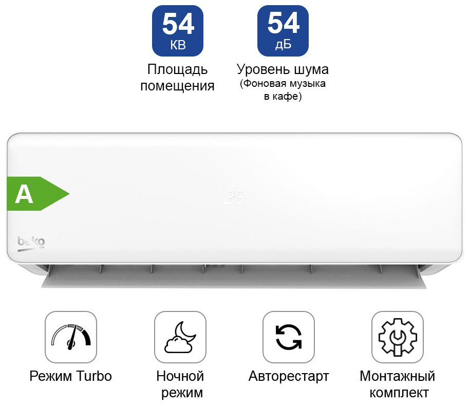 BEKO BRFPA-180 белый + монтажный комплект купить,219989