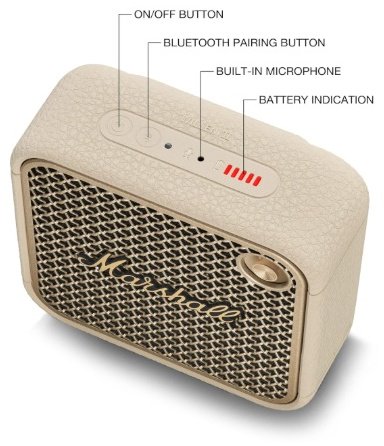 Портативная колонка Marshall Willen II бежевый купить,NaN