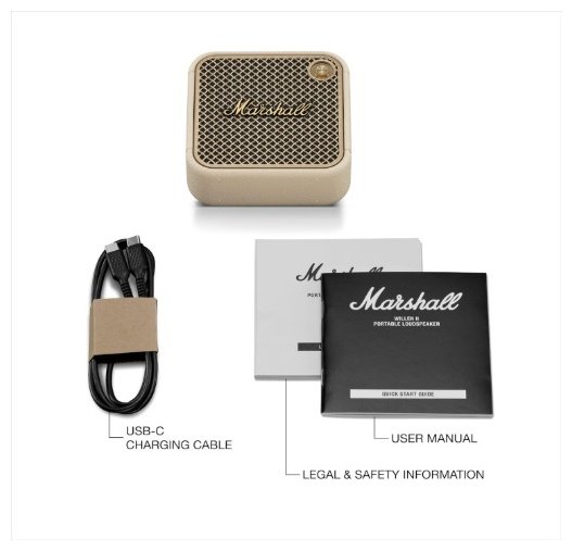 Портативная колонка Marshall Willen II бежевый купить,NaN