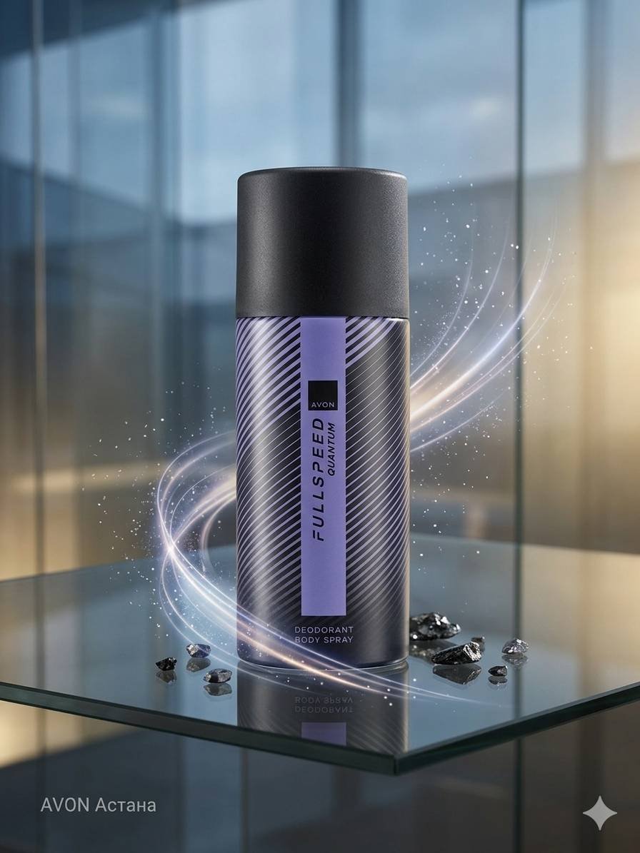 Avon Full Speed Quantum парфюмированный спрей 150 мл, для мужчин купить,2849