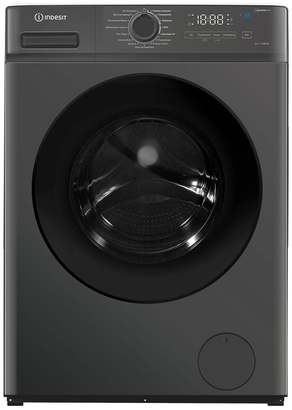 Стиральная машина Indesit IM3 814 SS CIS серый