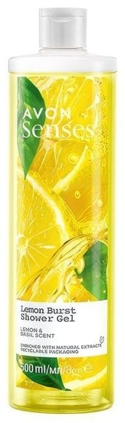 Avon Senses Цитрусовый заряд гель 500 мл купить,1729