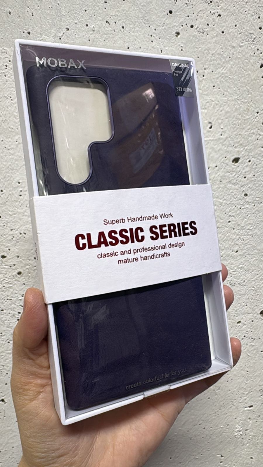 Чехол MOBAX для Samsung Galaxy S23 Ultra фиолетовый купить,NaN